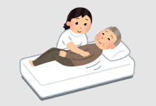 傷や床ずれの処置